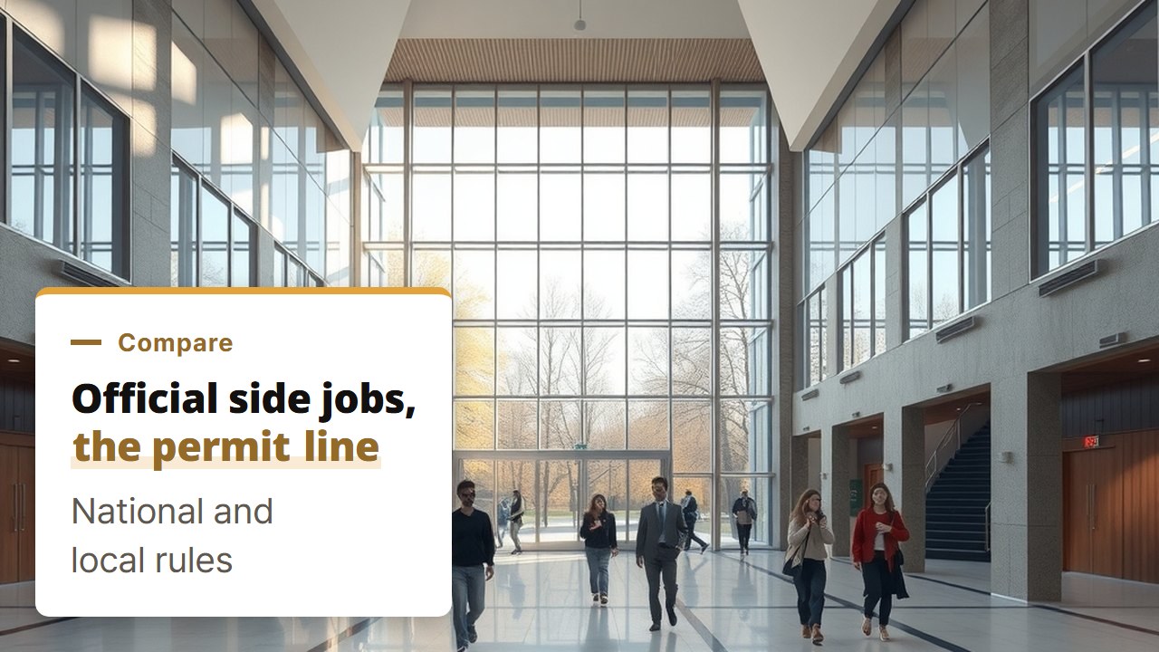 Can a government employee have a side business? Korea's 4,982 approved side jobs of 2024 and the rules behind the permit
