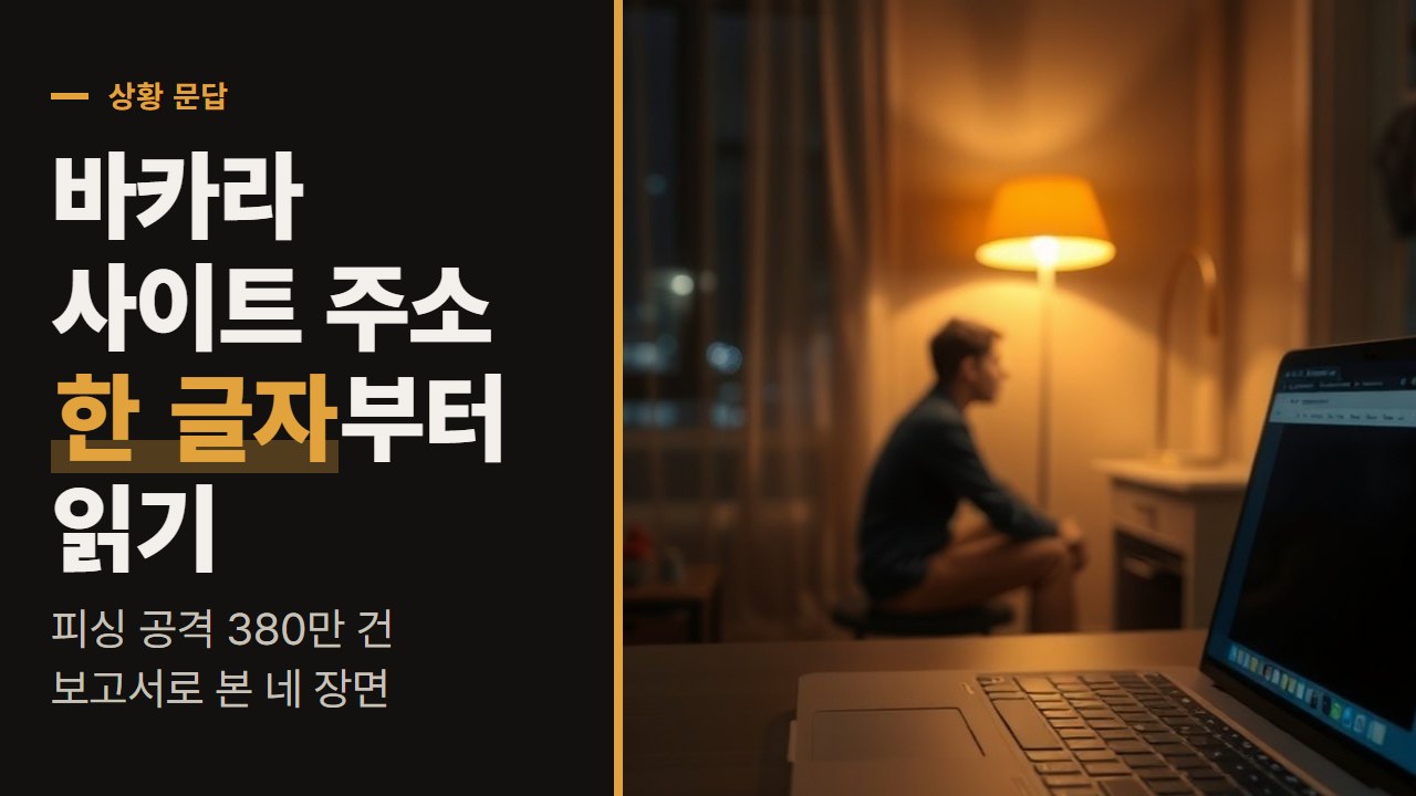 바카라 사이트 주소, 한 글자 다른 가짜 주소와 자물쇠 표시를 피싱 보고서로 묻고 답하기