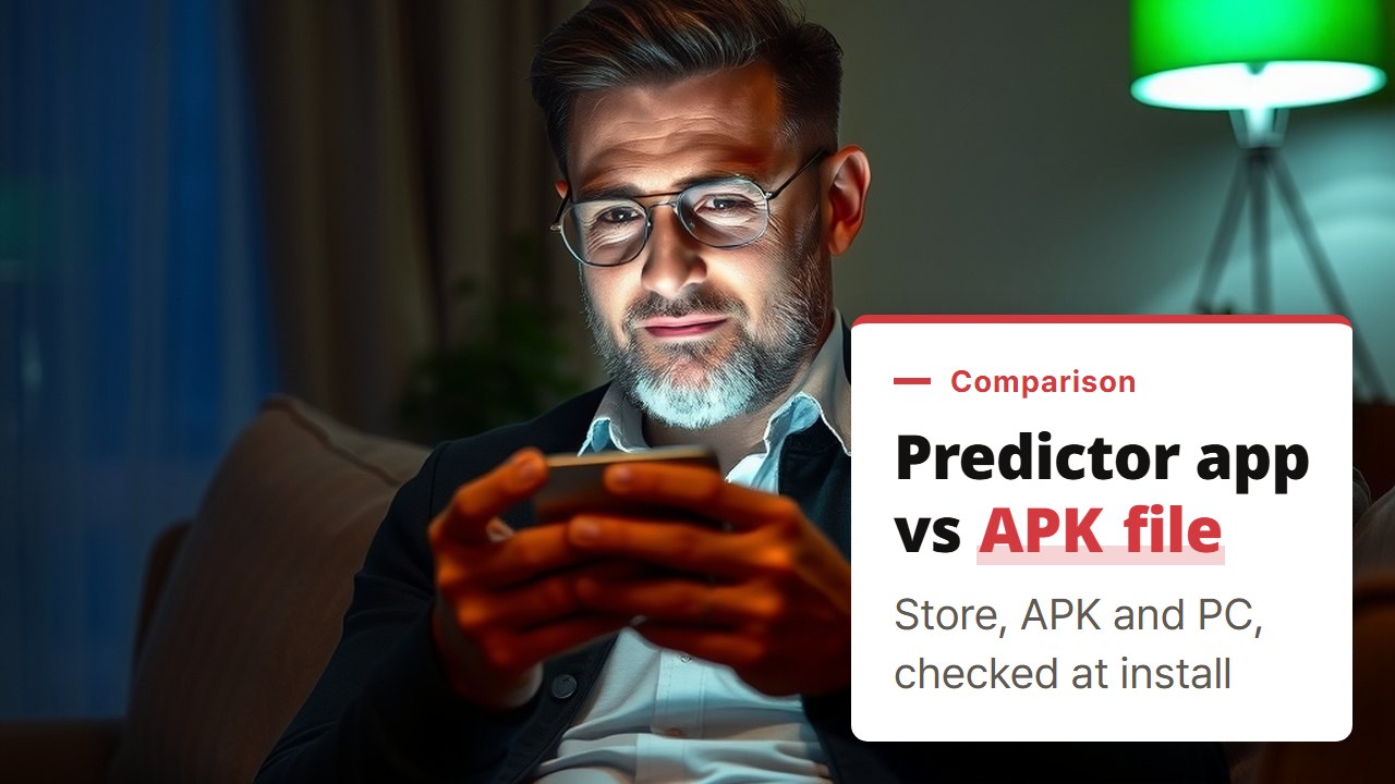Baccarat predictor app vs APK file vs PC program: what differs before it even installs