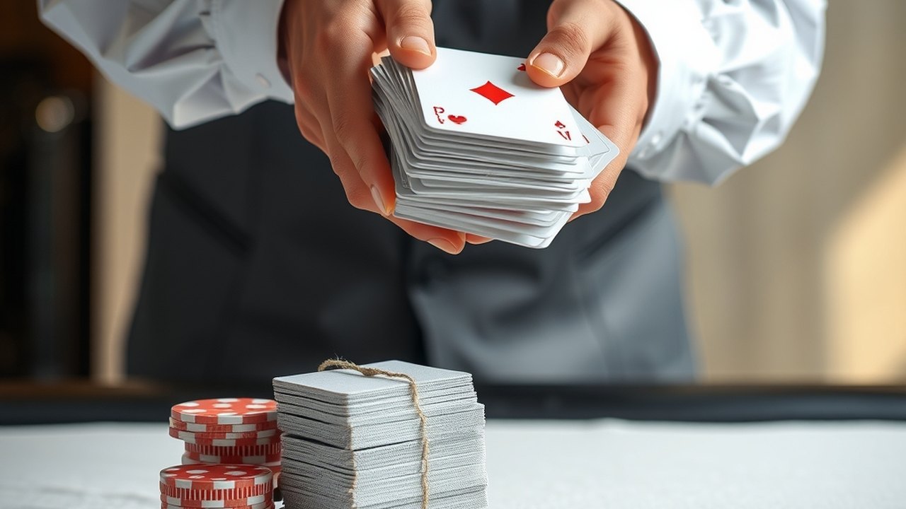 How long is a baccarat shoe change? We timed 4,000 shuffles