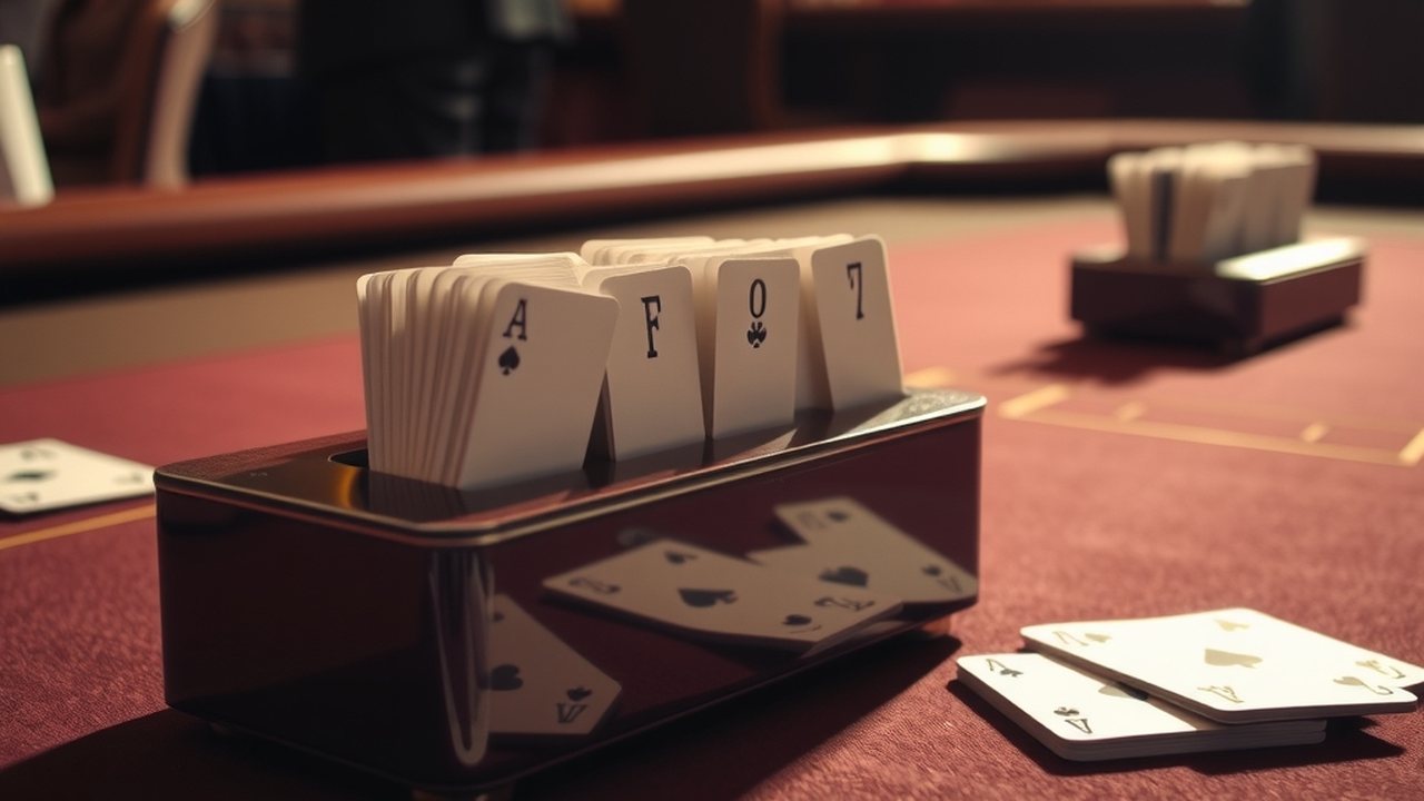 How many hands are in a baccarat shoe? 67 on average, as few as 40