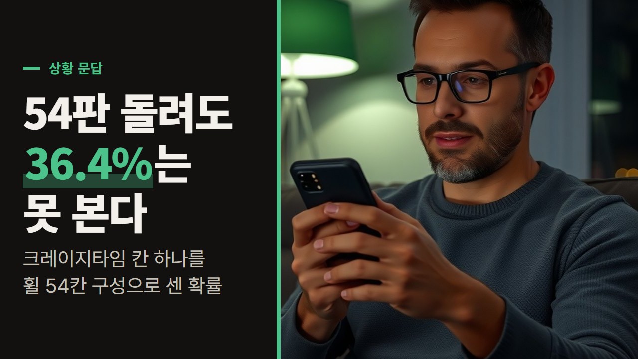 스테이크 카지노 영상 속 크레이지타임 보너스, 실제로는 몇 번 돌려야 한 번 나올까?