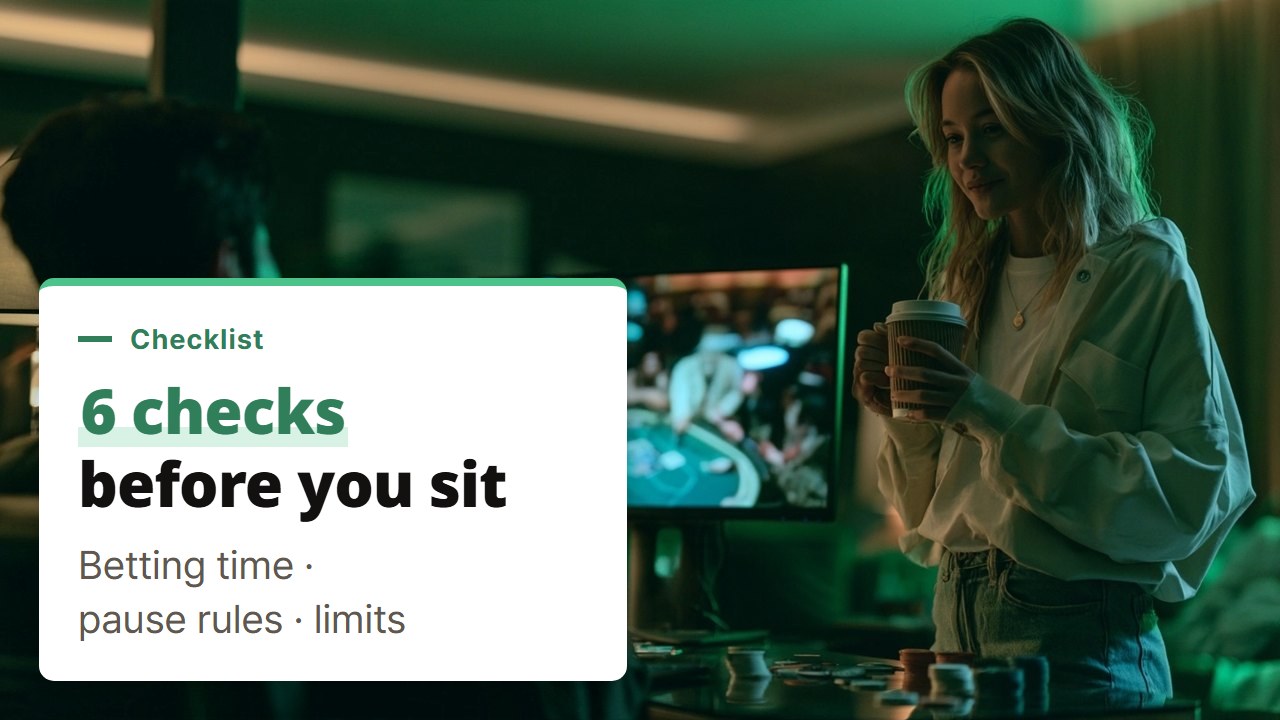 Live baccarat rules, 6 checks before taking a seat: dealer stream, betting time, pause rules, limits and language