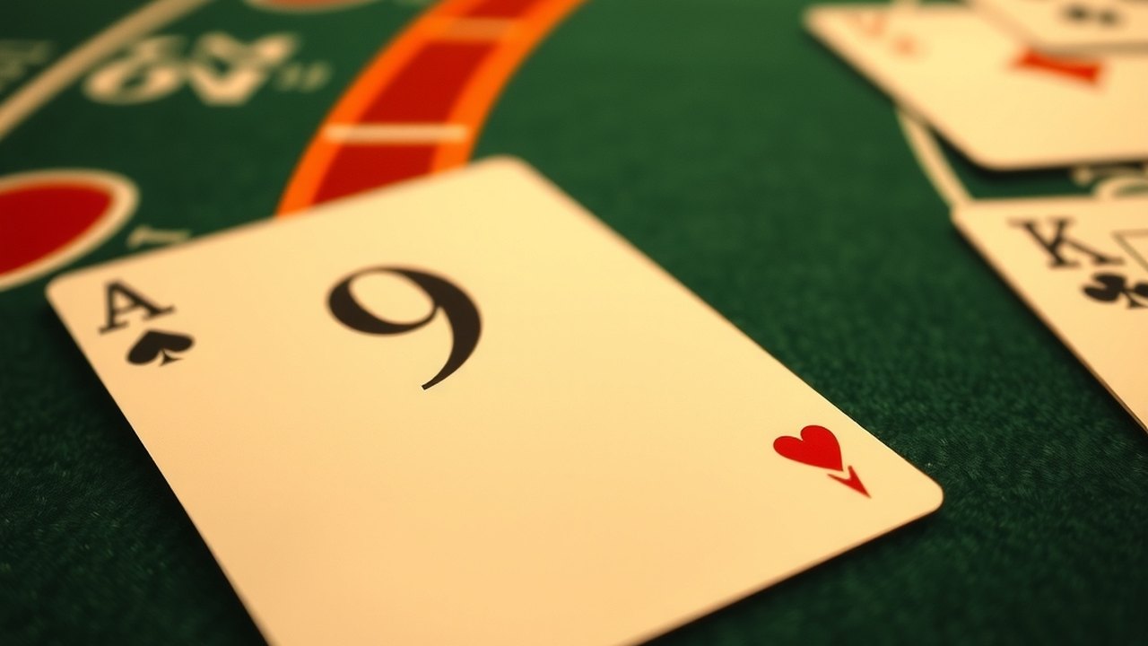 Which baccarat total wins most often? A 9 takes 24% of hands
