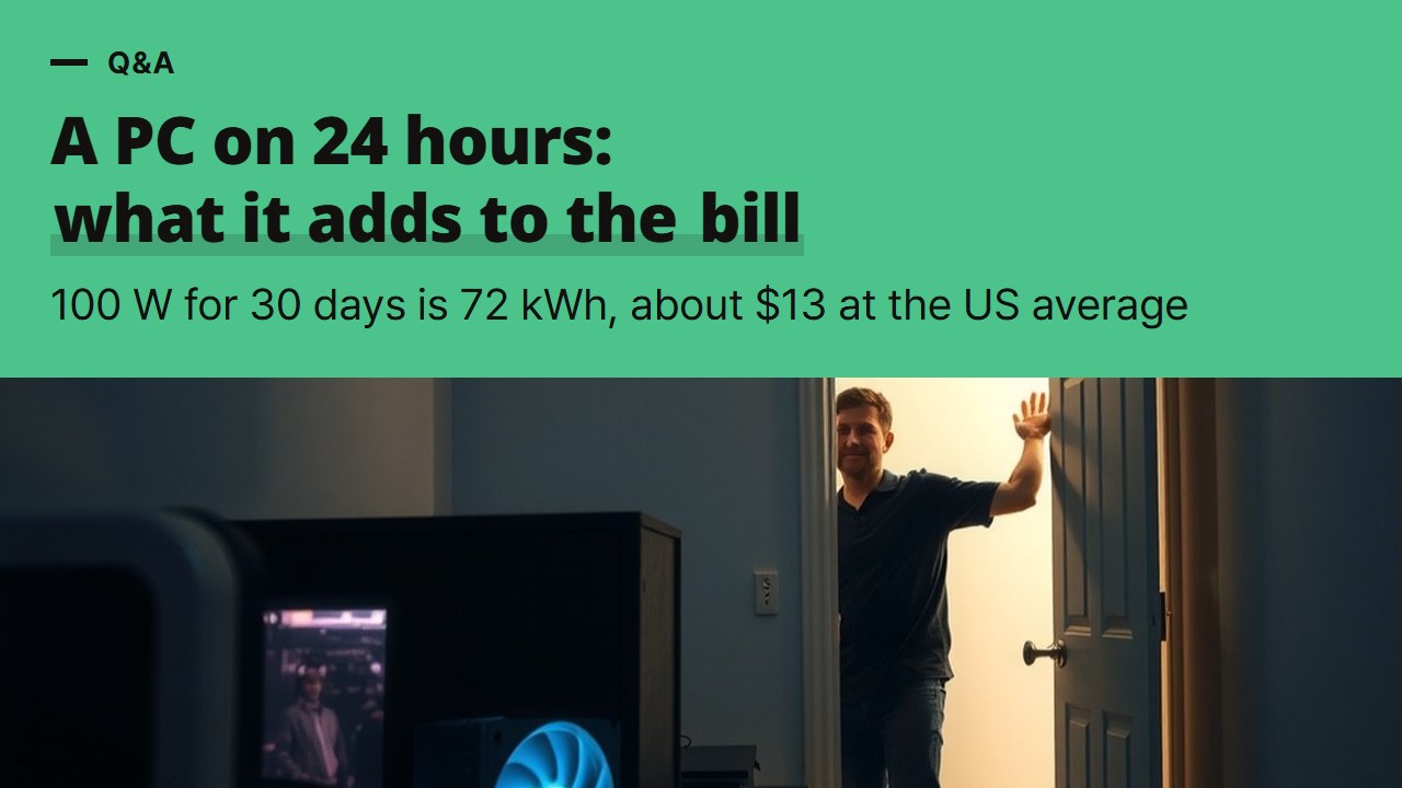 Computer side jobs: how much does leaving a PC on 24 hours add to the power bill? Plus health insurance and the 3.3% tax in Korea