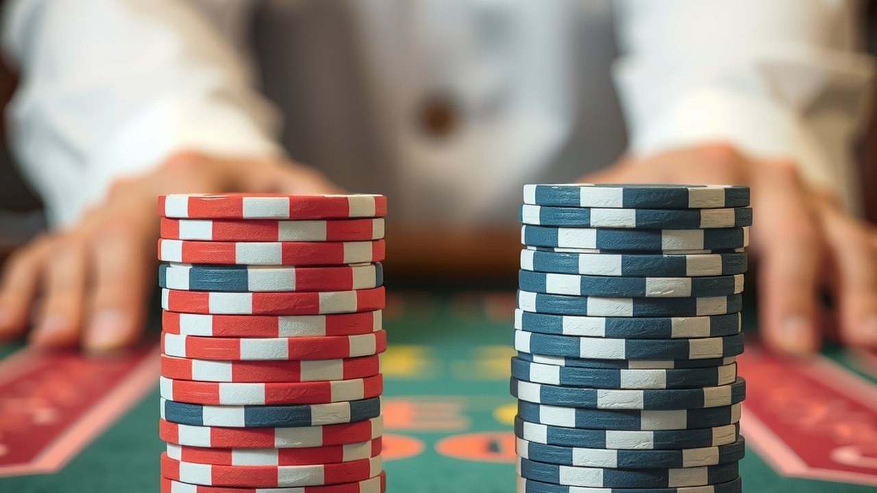 A tie in the middle of a baccarat martingale? Stay on the same step, the cycle runs 0.2 hands longer