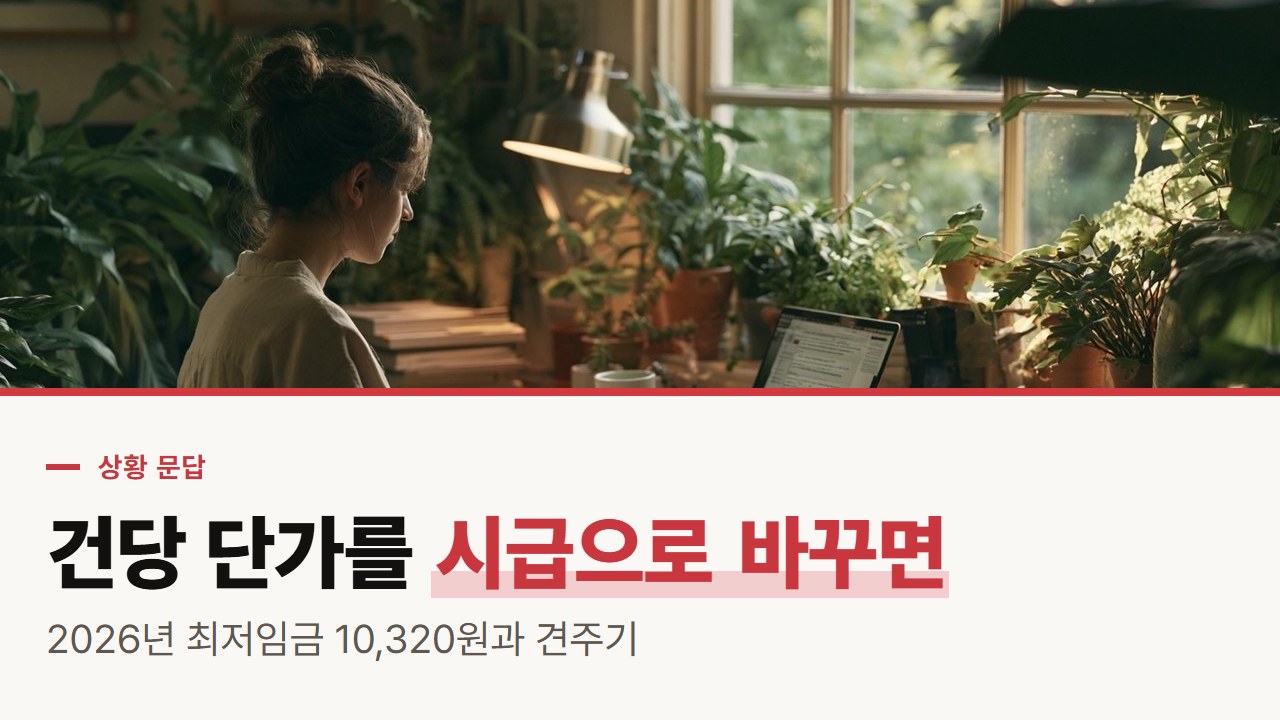 타이핑 알바 진실, 건당 단가를 시급으로 바꿔 최저임금 10,320원과 견주는 법