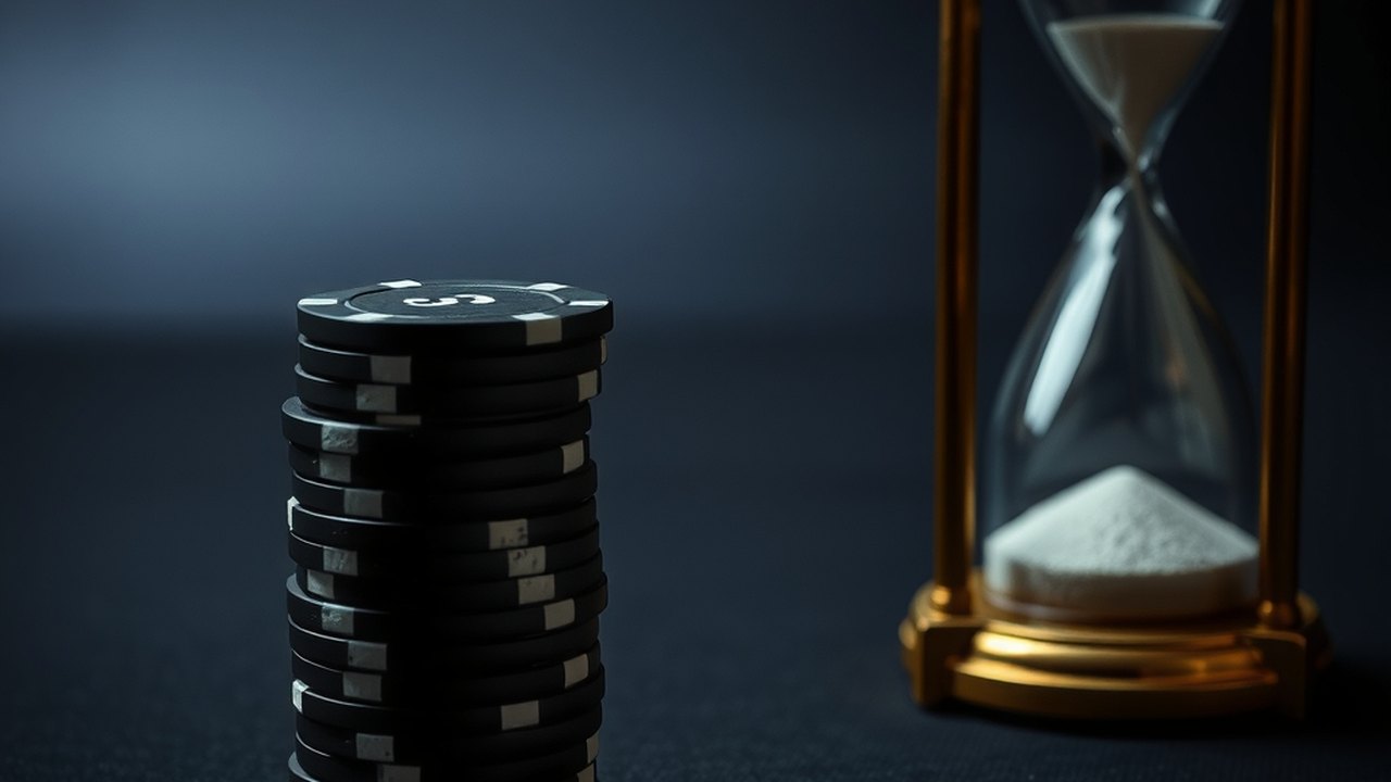 Baccarat risk of ruin: the chance of going broke before you double with flat bets