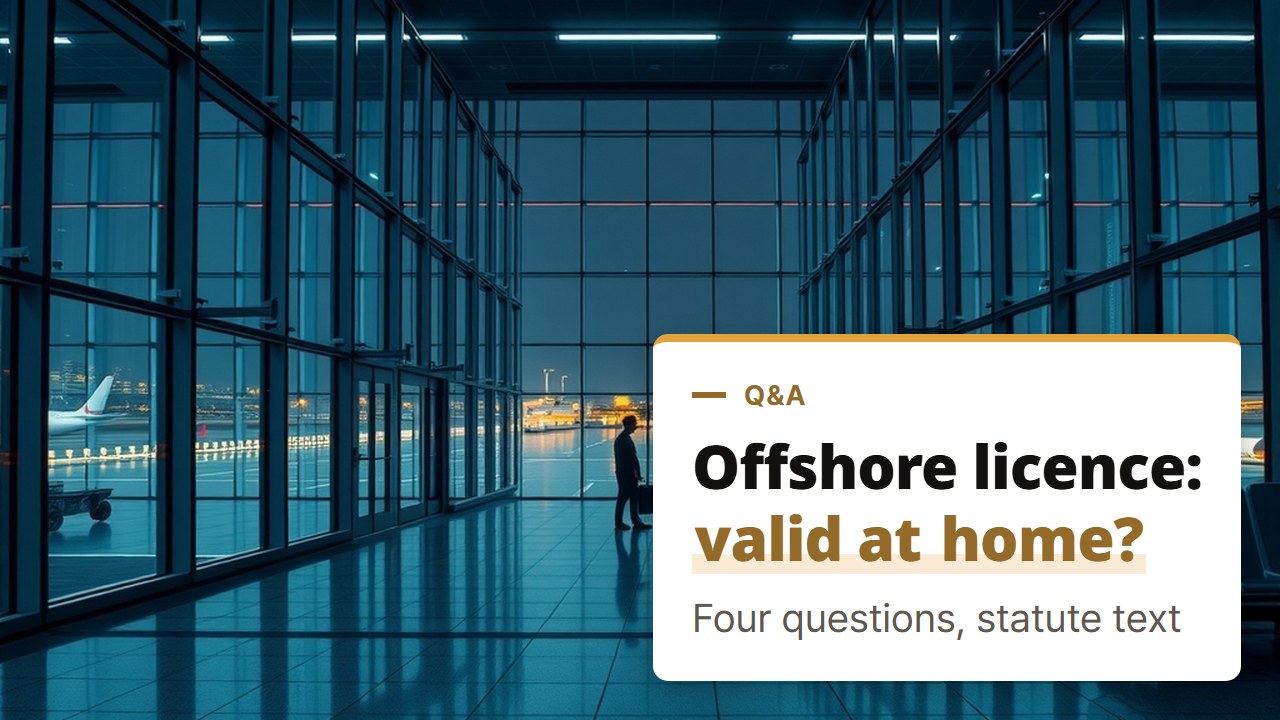 Are offshore casinos legal where you live? What a licence covers, set against official texts and Korean statutes